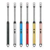 USB Rechargeable Lighter, Rechargeable Electric Gas Lighter Plasma Flameless Windproof USB Lighter 360° Flexible Neck Arc to Light Puja Lamps, Gas Stove, Candles